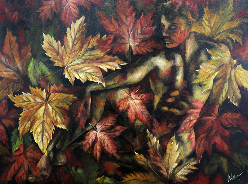 Cores do Outono - 60 x 80 cm - Tc Mista - 2021